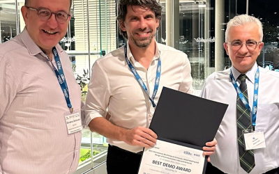 NL-COMM Demonstration Wins Best Demo Award at IEEE CAMAD 2024