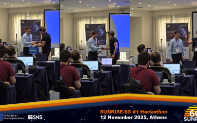 NL-COMM Wins 1st Prize in the Testbeds Competition at the SUNRISE-6G Hackathon
